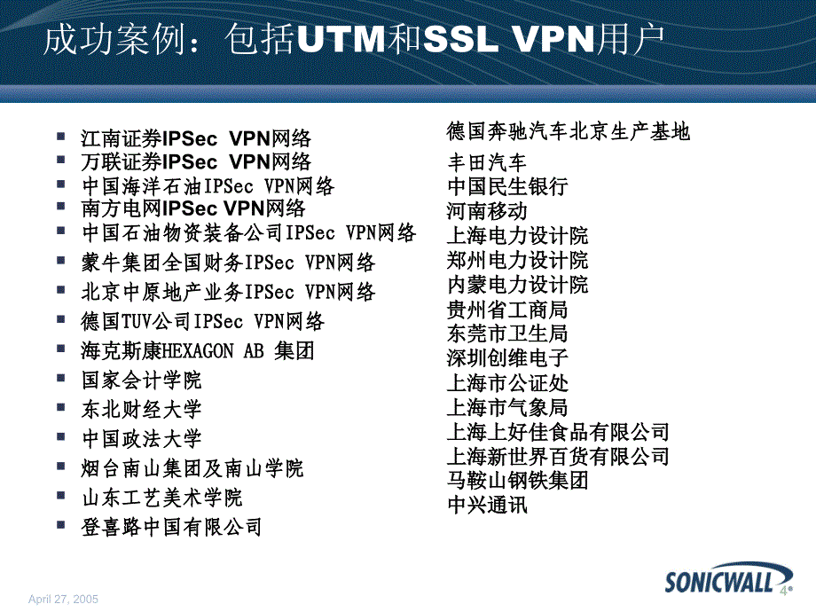 SonicWALL__UTM解决方案_第4页