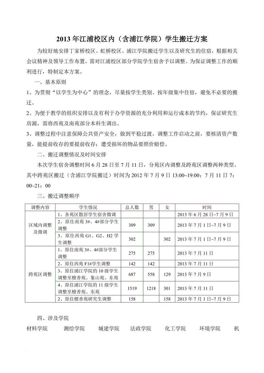 学校总搬迁方案_第1页