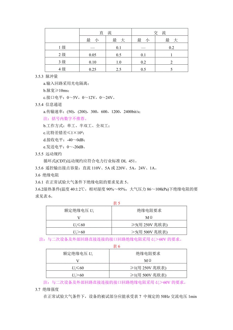 远动终端通用技术条件_第4页