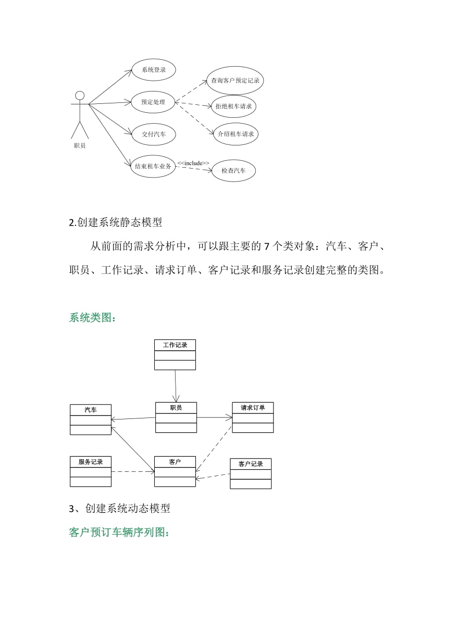 uml汽车租赁系统总体建模图word汇总_第3页