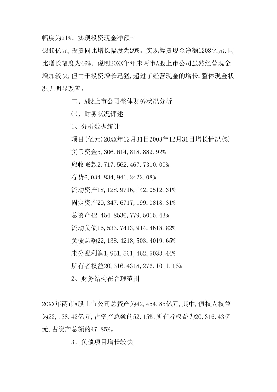 2019年a股上市公司整体财务分析报告_第2页