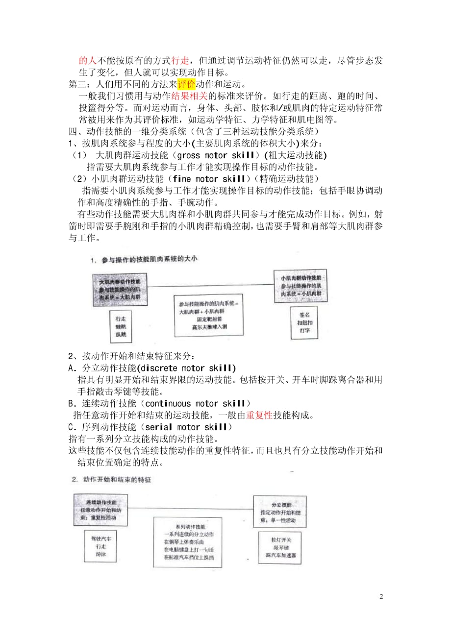 运动技能学习与控制第一章运动技能的分类资料_第2页