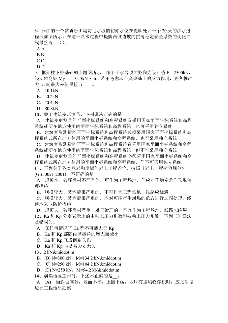 广东省2016年注册土木工程师：专业知识考试试题_第2页