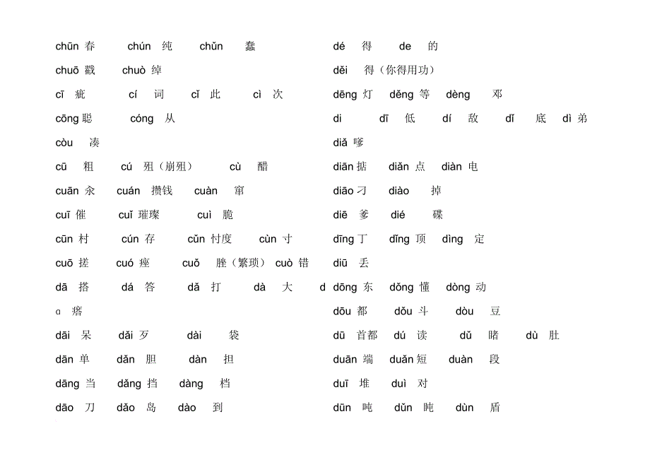 学习所有拼音配汉字.doc_第3页