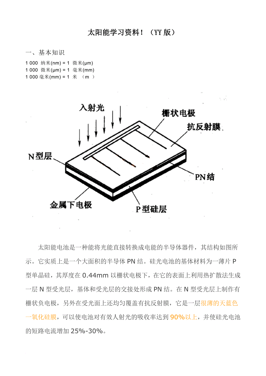 太阳能学习资料.doc_第1页