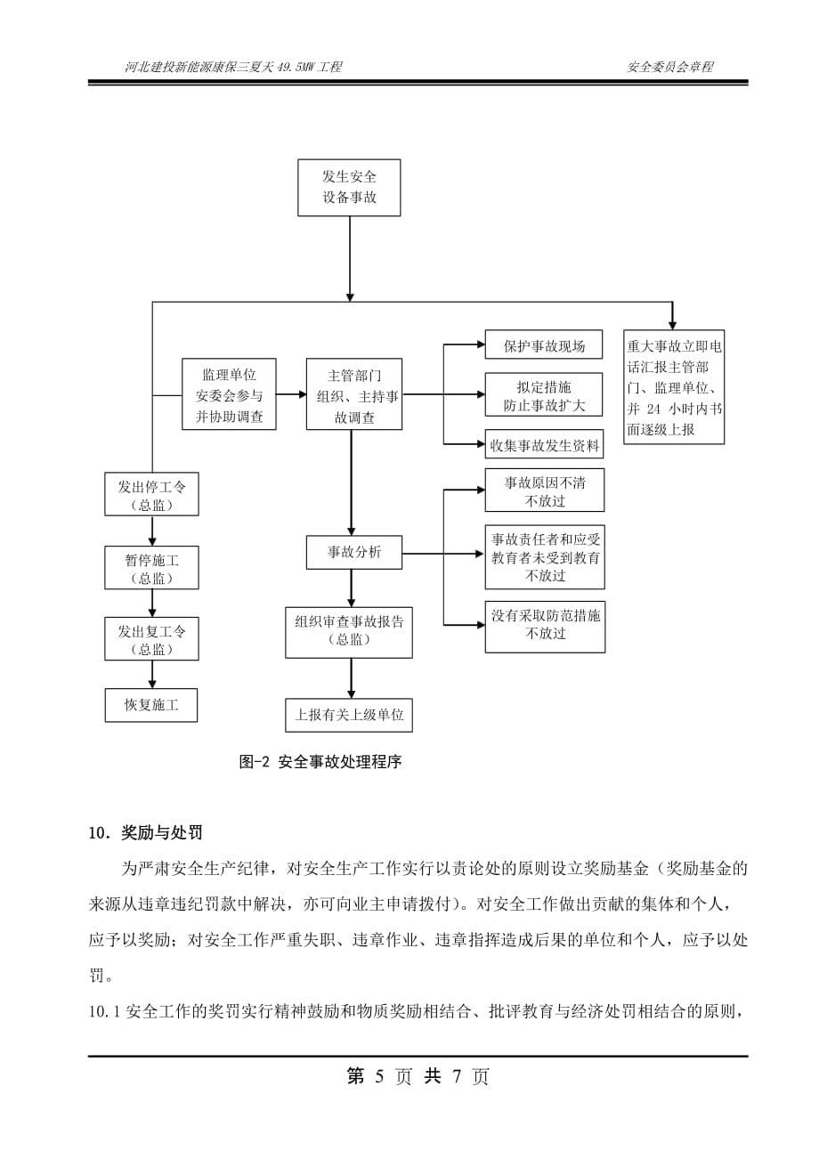 工程施工项目-安全委员会管理规程_第5页