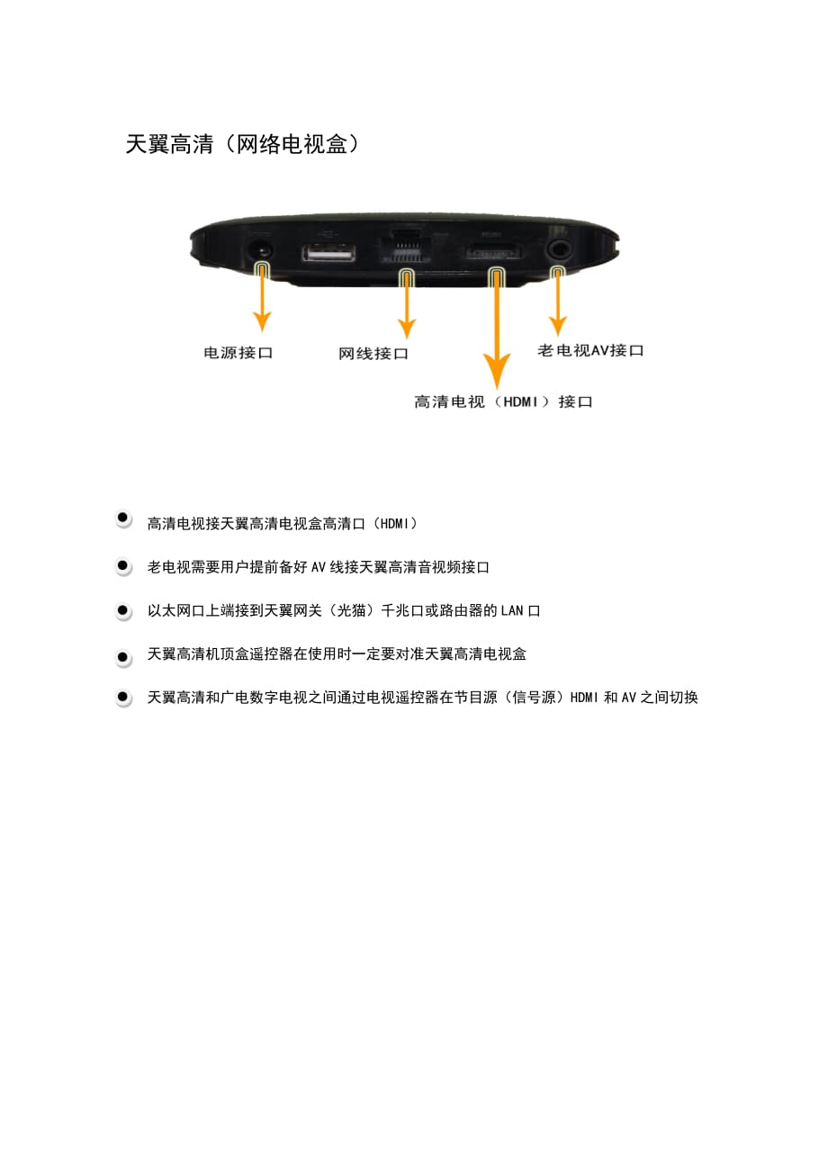 天翼网关和天翼高清使用手册[1].doc_第2页