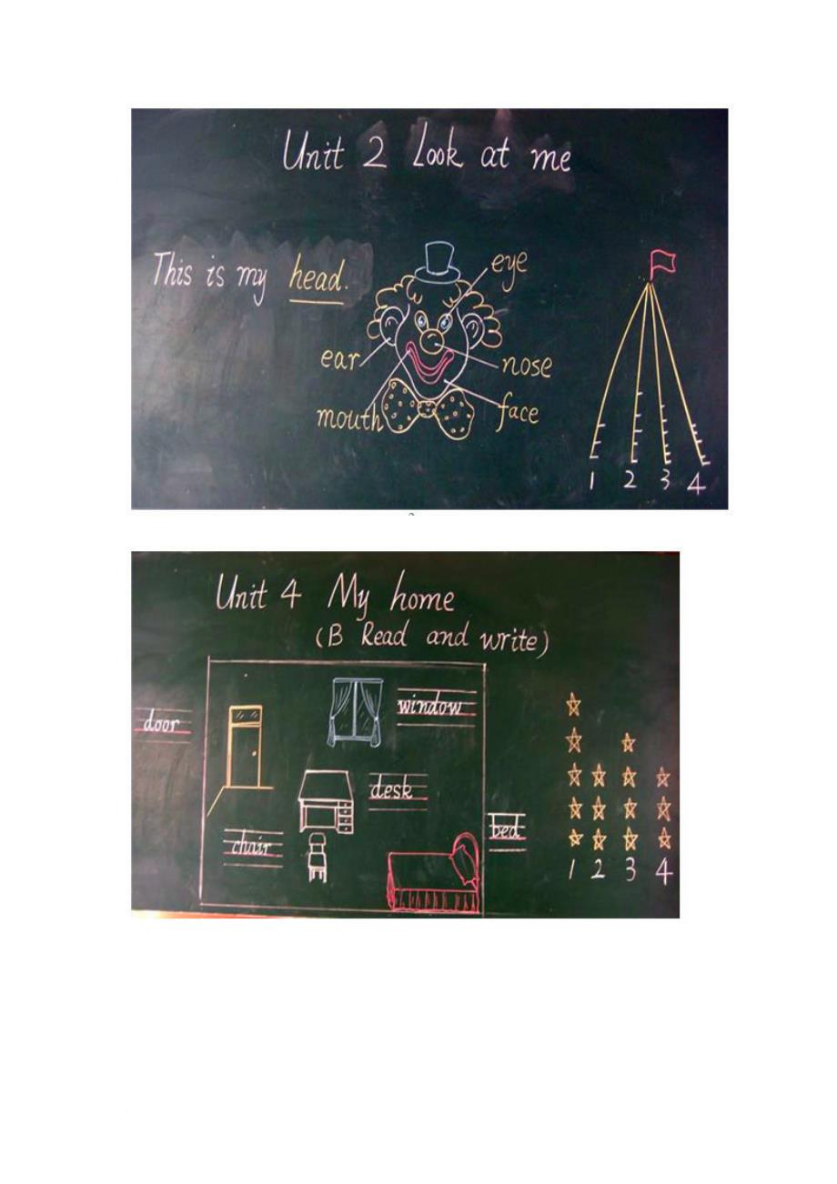 小学英语优秀板书设计展_第2页