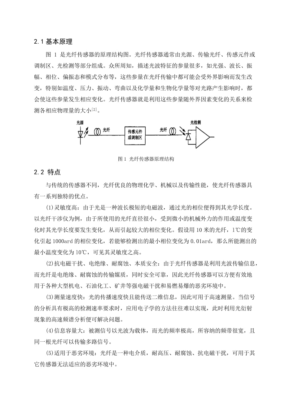 文献综述报告-光纤传感器_第3页