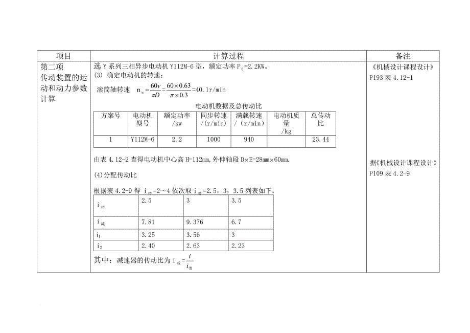 机械设计课程设计设计热处理车间零件情况传输设备该设备传动系有电机减速器主传送带_第5页