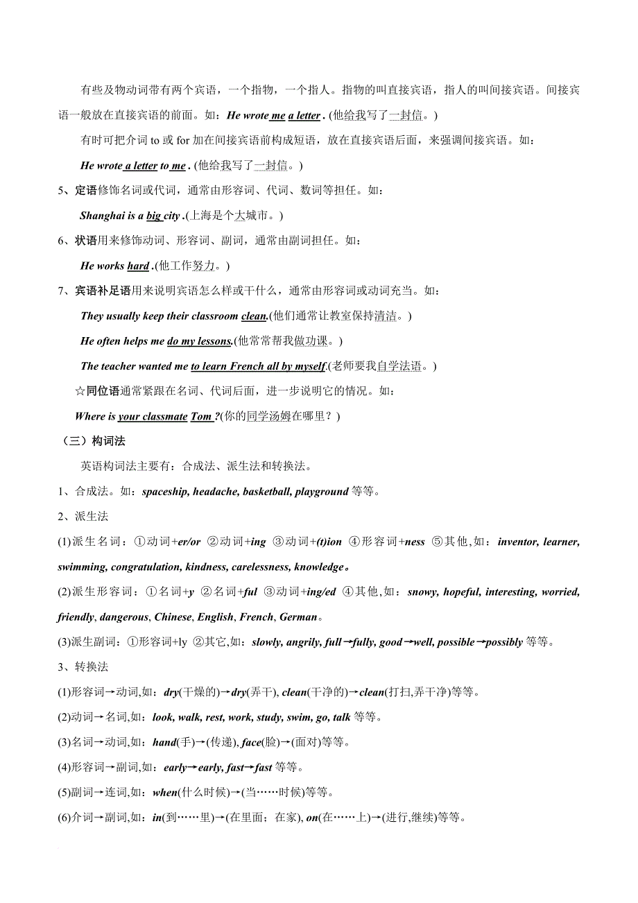 最完整的初中英语语法大全(同名5770)_第2页