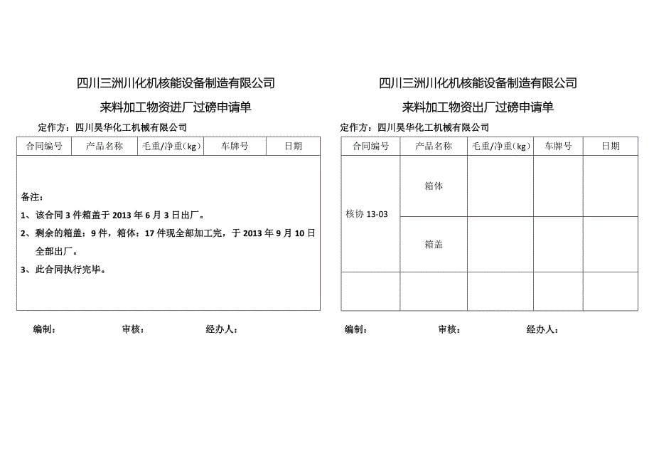 来料加工物资申请单_第5页