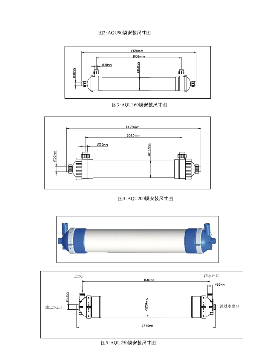 aqucell超滤膜使用说明书_第2页