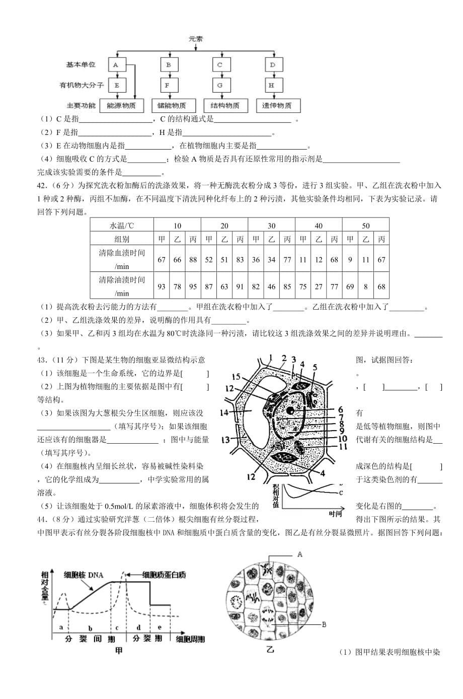 杭州四中高二年级化学期中考试_第5页