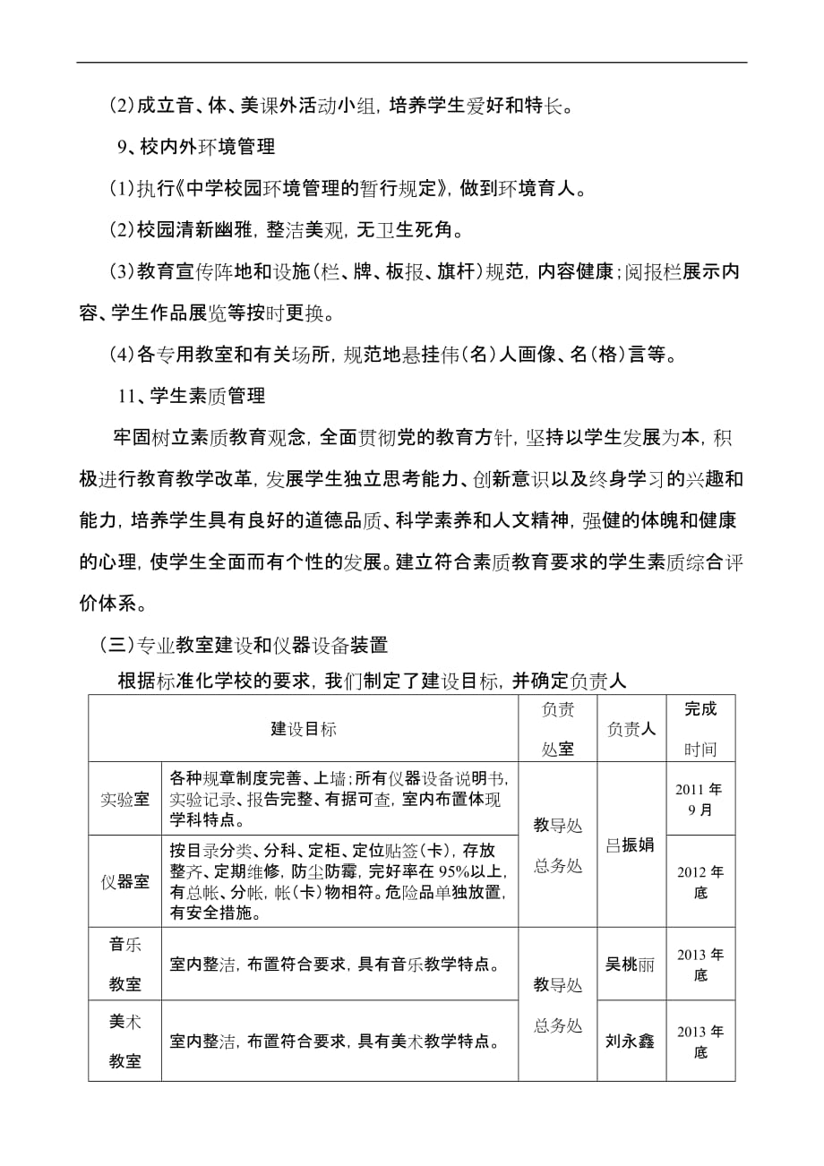 标准化学校建设实施方案1_第4页