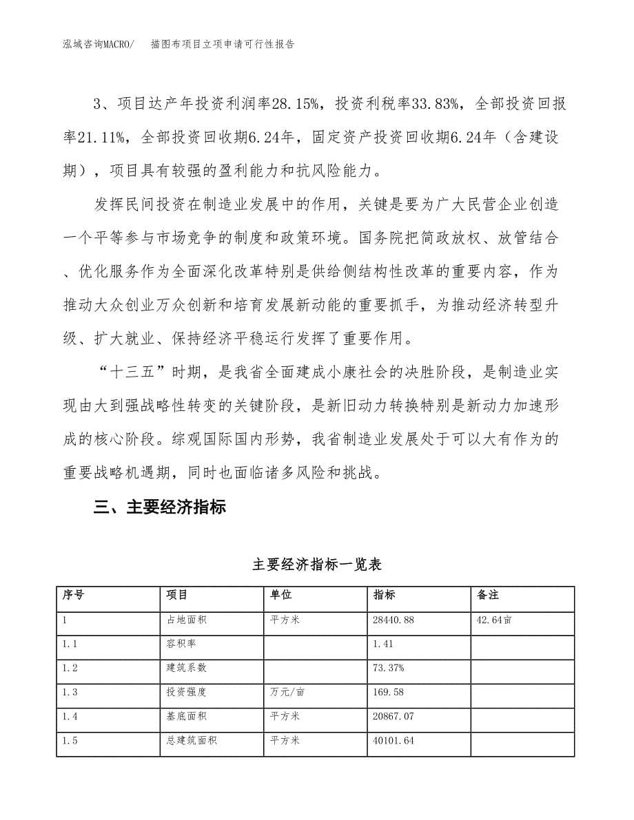 描图布项目立项申请可行性报告_第5页