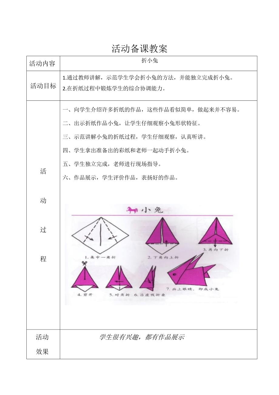 手工兴趣小组教案(同名19689)_第3页