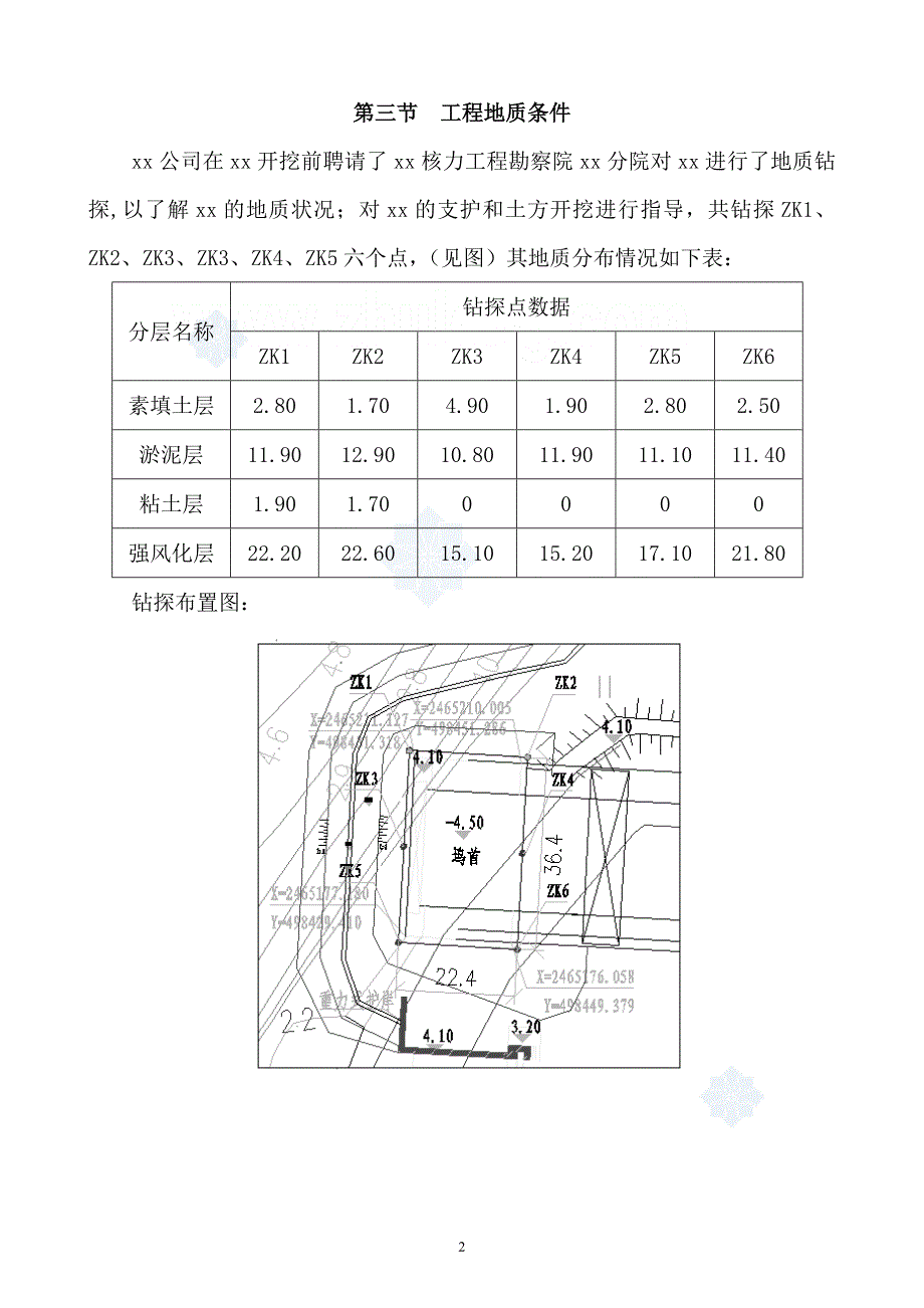 基坑钢板桩支护土方开挖方案概要_第2页