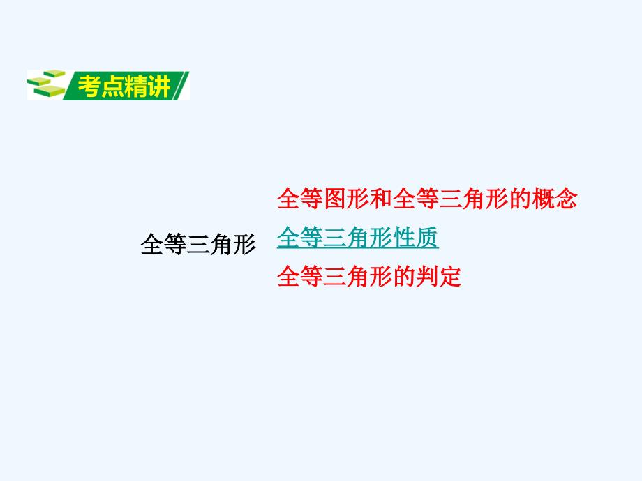 数学人教版八年级上册中考复习 全等三角形课件(黄木安)_第3页