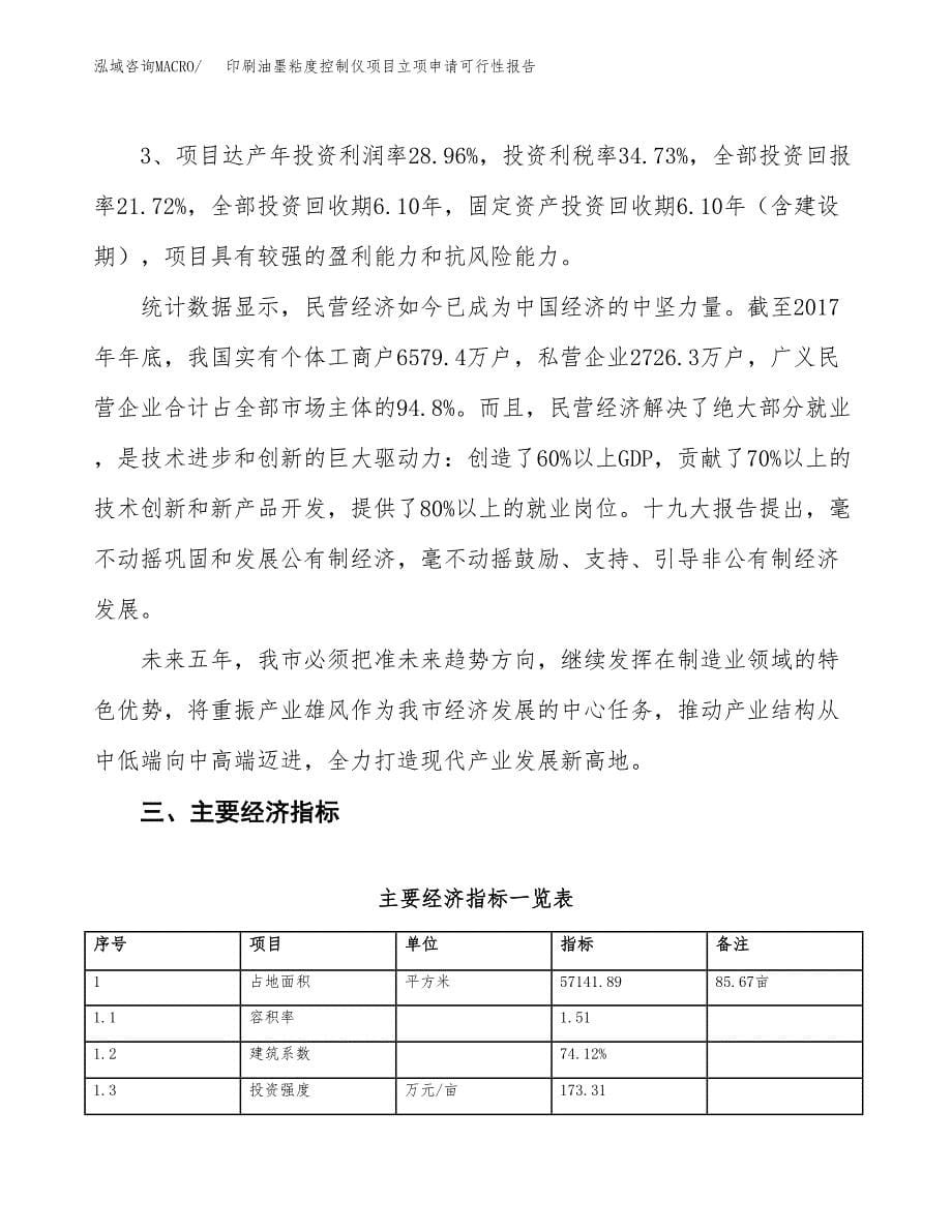 印刷油墨粘度控制仪项目立项申请可行性报告_第5页