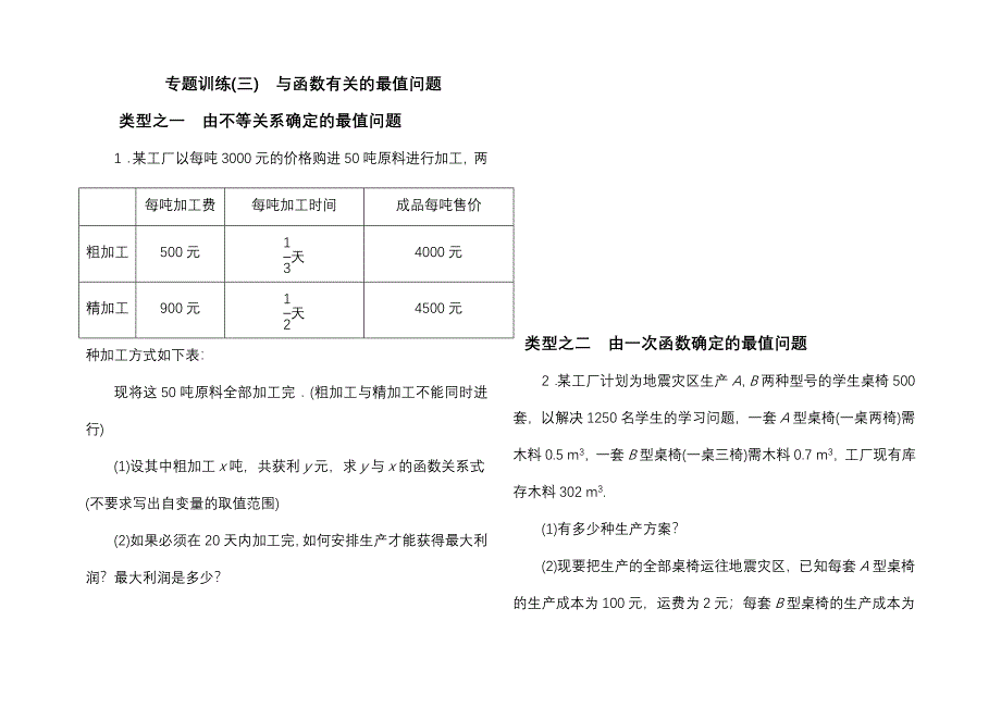 二次函数专题资料_第1页