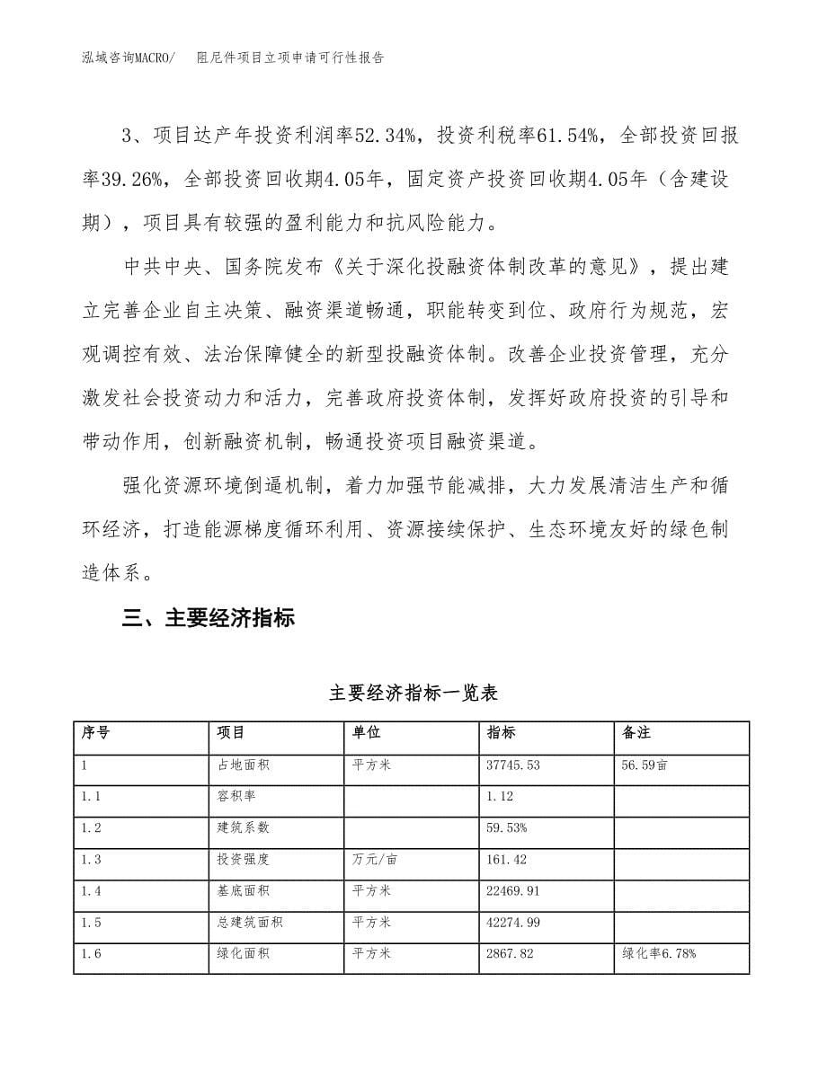 阻尼件项目立项申请可行性报告_第5页