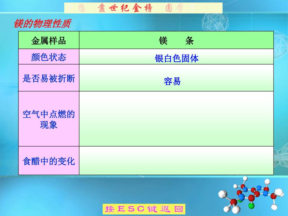 科学探究：镁的性质_第4页