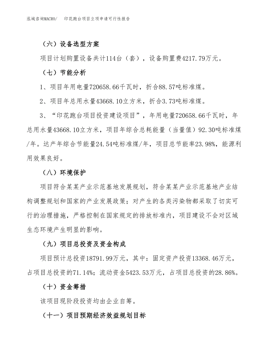 印花跑台项目立项申请可行性报告_第3页