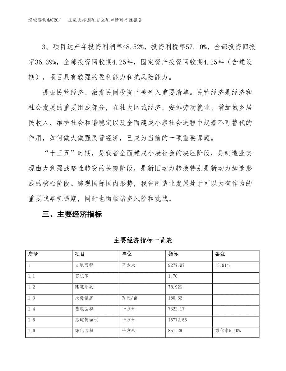 压裂支撑剂项目立项申请可行性报告_第5页