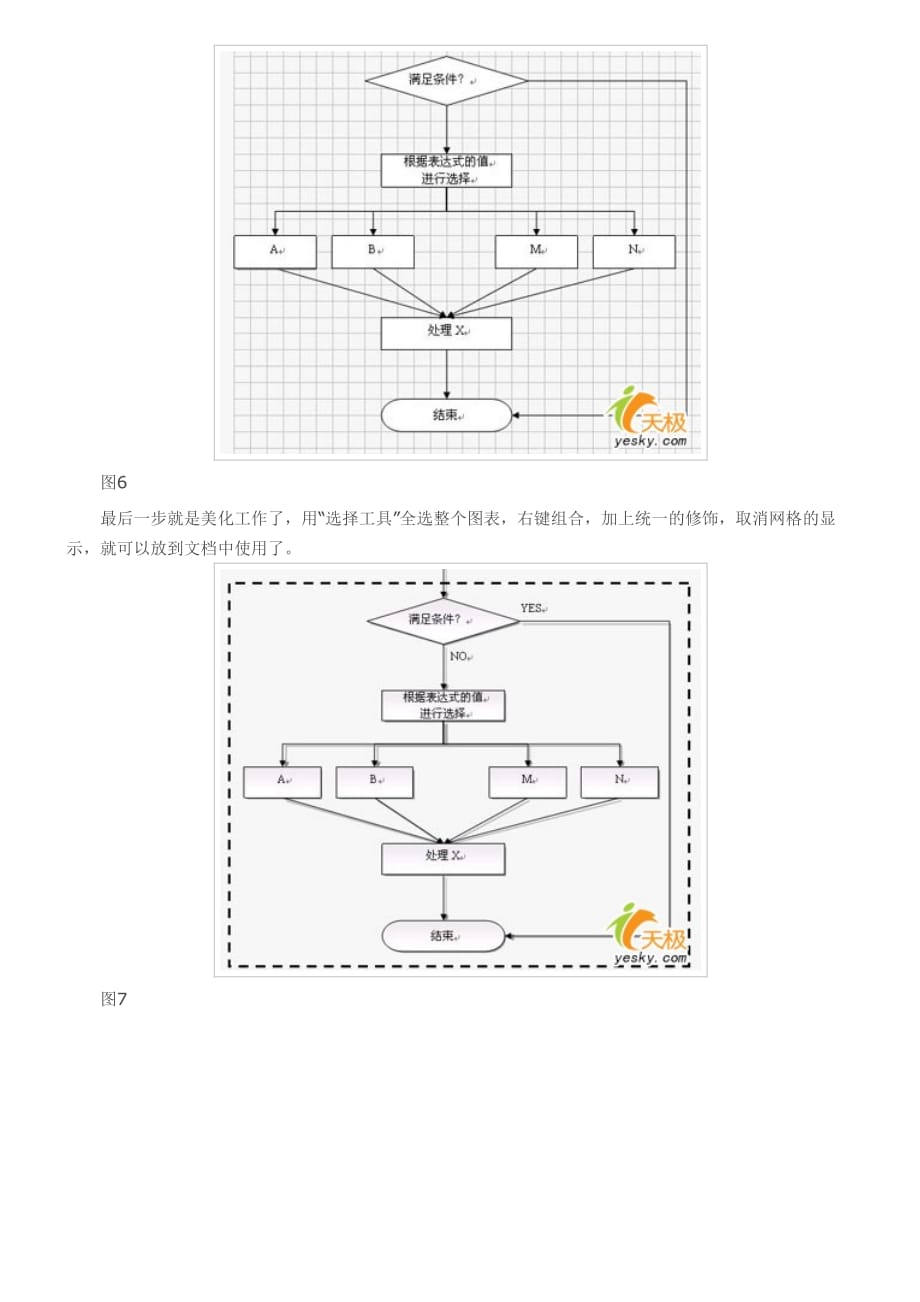 如何使用wps文字快速制作美观的流程图_第4页