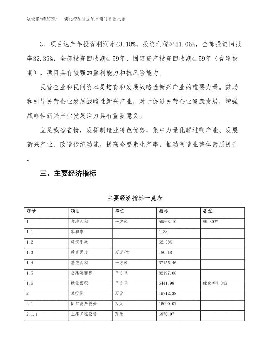 溴化钾项目立项申请可行性报告_第5页