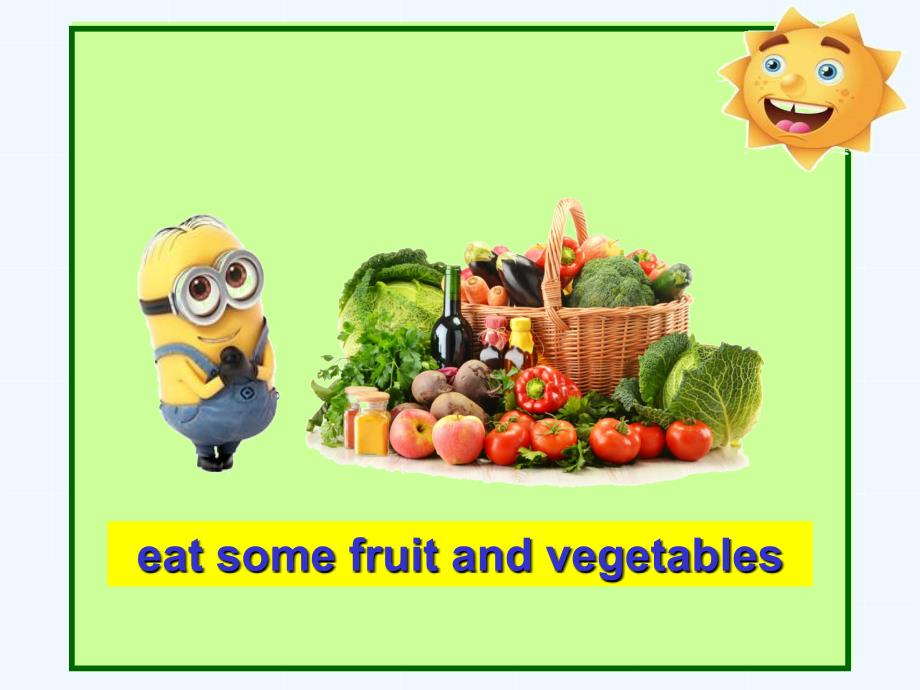 module 10 unit 2 eat vegetables every day_第4页