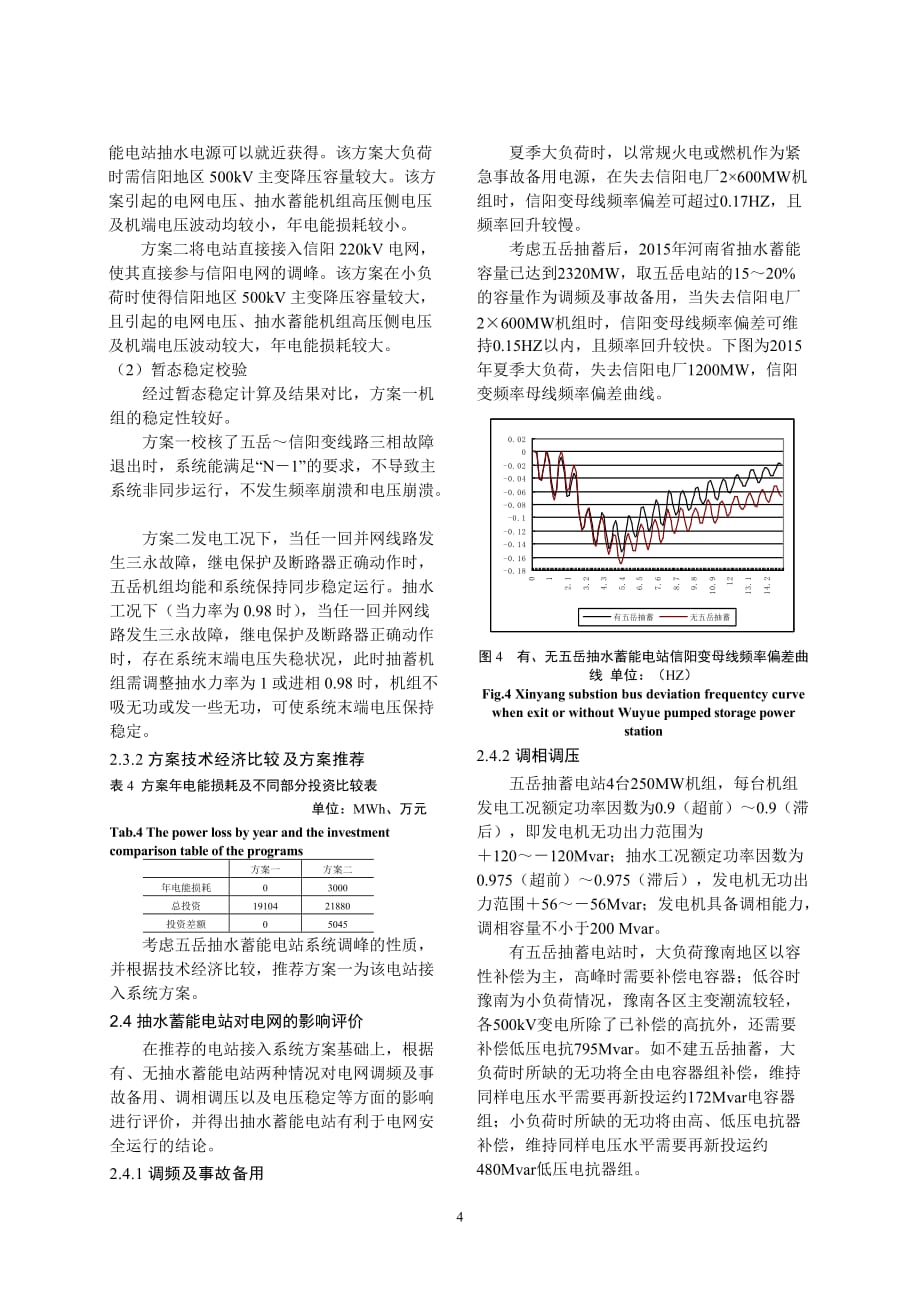 抽水蓄能电站接入系统研究中重点问题的探讨_第4页