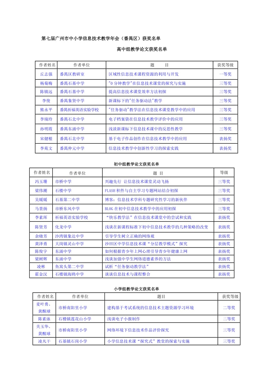 第七届广州市中小学信息技术教学年会公告_第3页