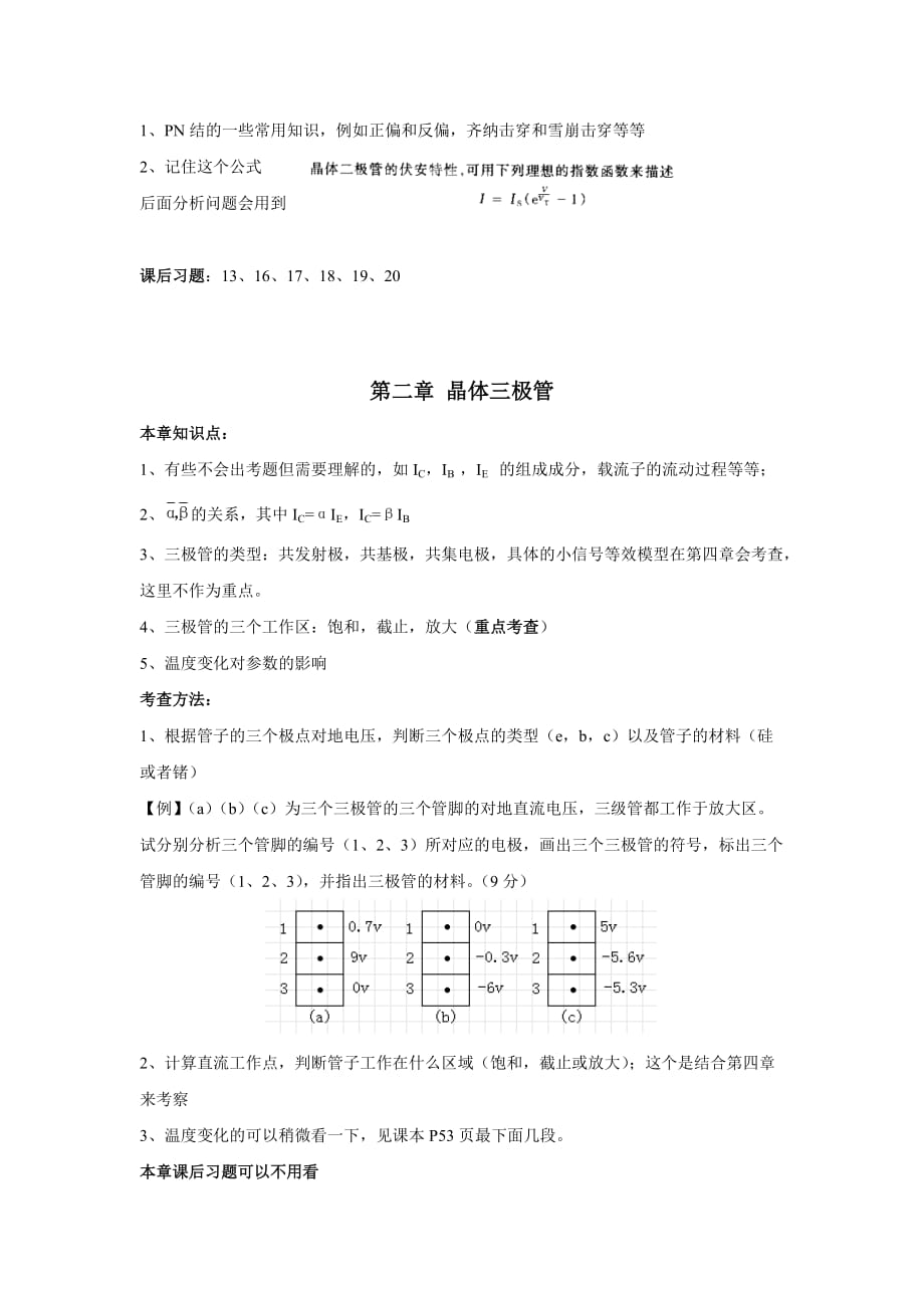 厦门大学846电子线路-总复习指南_第4页