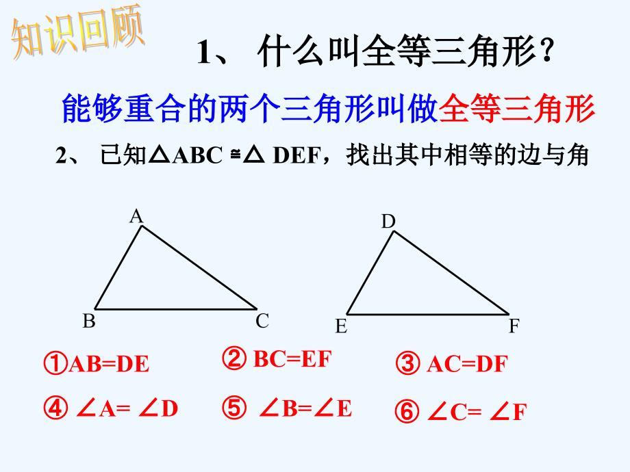 数学人教版八年级上册三角形全等的判定（1）.2.1全等三角形的判定(第1课时)_第3页