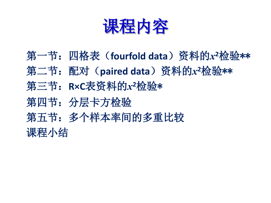 卡方检验及spss分析资料_第2页