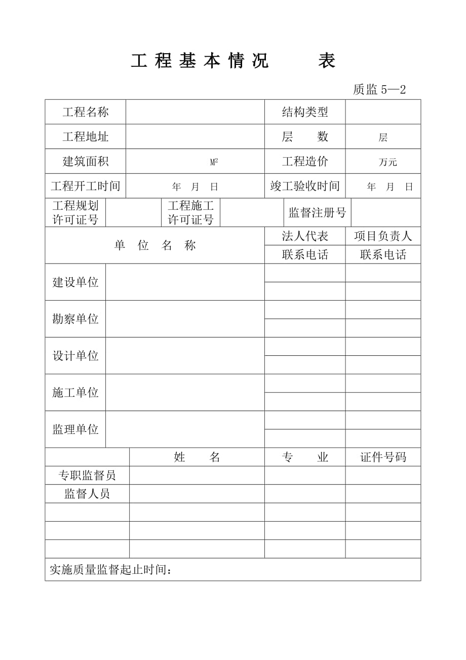 青岛市黄岛区建设工程质量监督报告_第2页