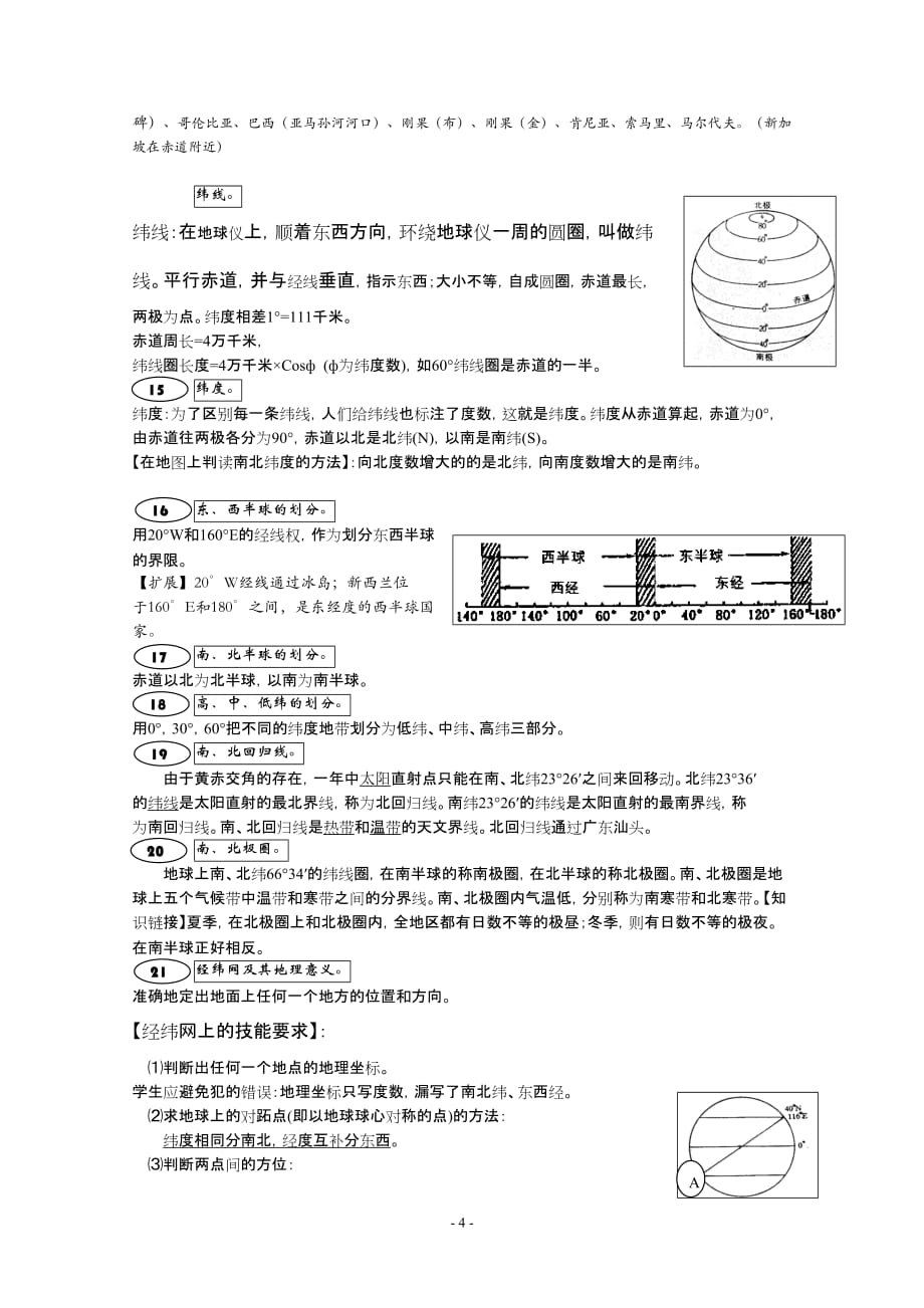 考点详解自然地理和地图-1.宇宙中的地球_第4页