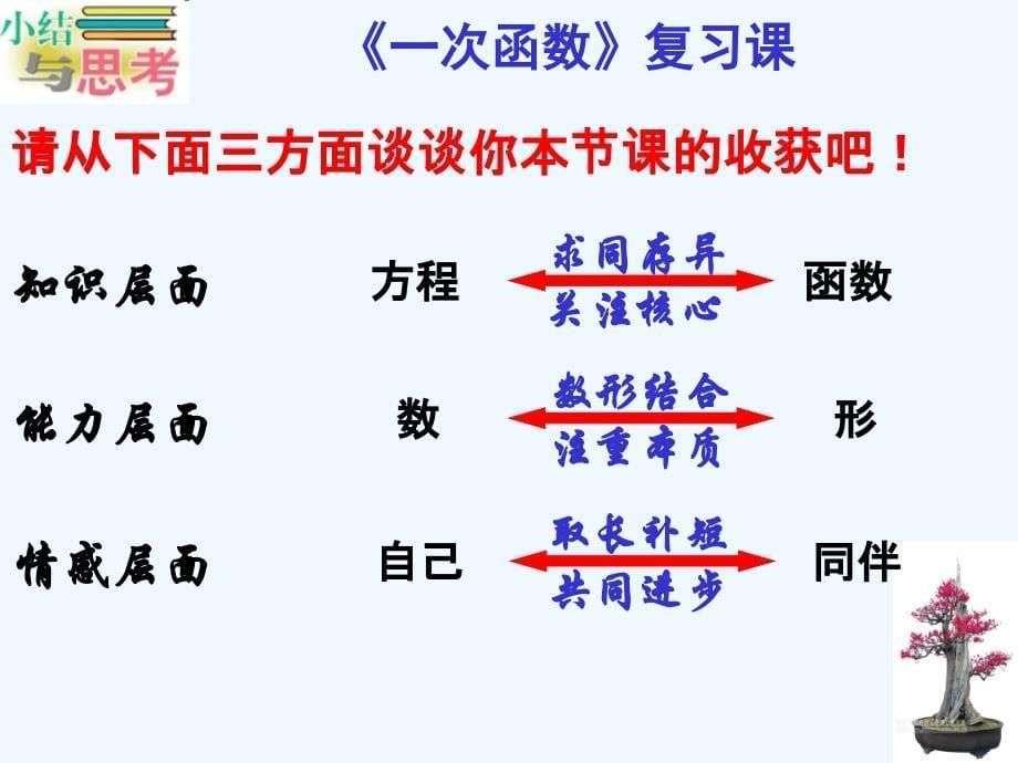 数学北师大版八年级上册寓于“一次函数”中的“数”与“形”_第5页