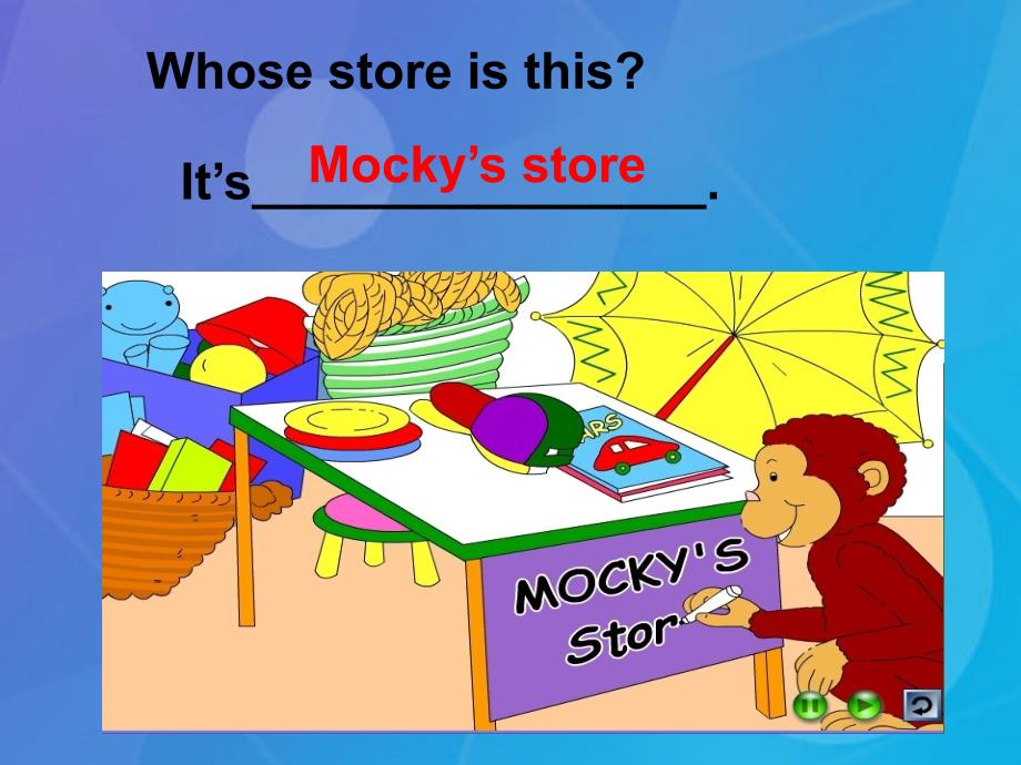 2016春四年级英语下册 unit 10《mocky&rsquo;s store》课件4 北师大版（三起）_第3页