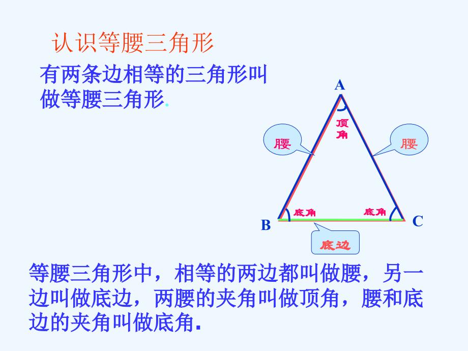 数学人教版八年级上册13.3.1等腰三角形（探究等腰三角形的性质）.3.1《等腰三角形》 陶器_第3页