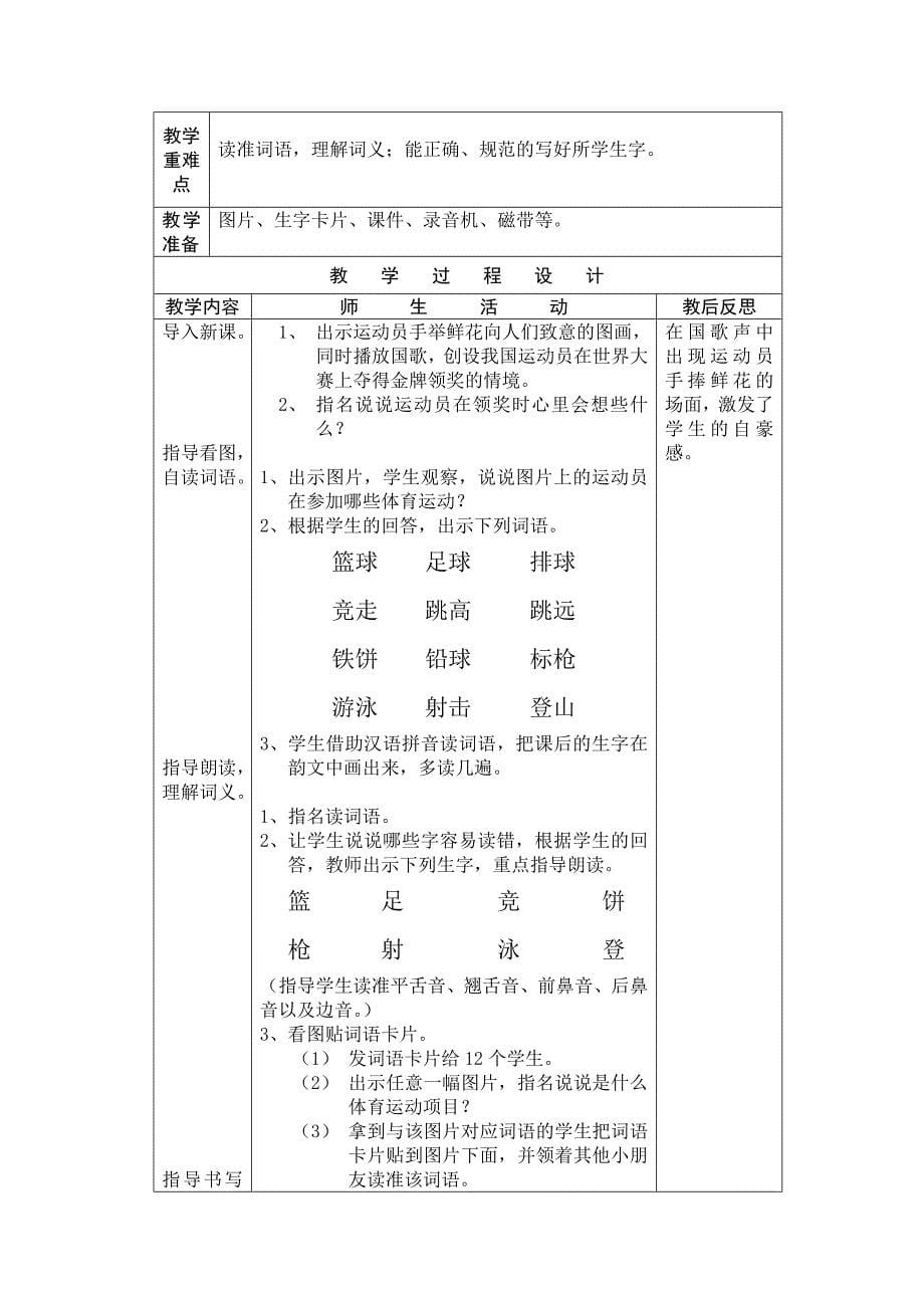 苏教版一年级下册第一单元_第5页