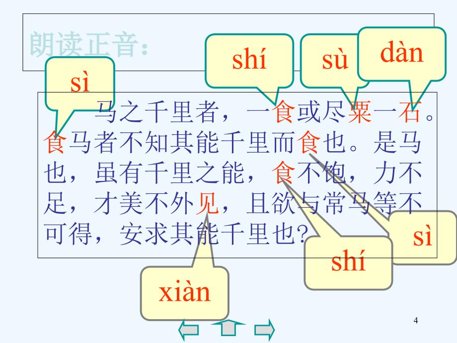 语文人教版八年级下册《马说》》_第4页