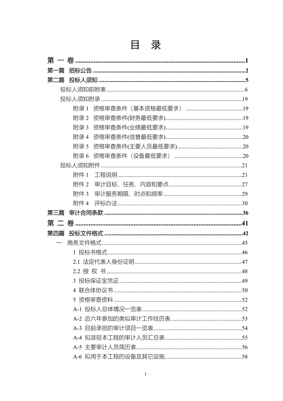 审计招标范本资料_第2页