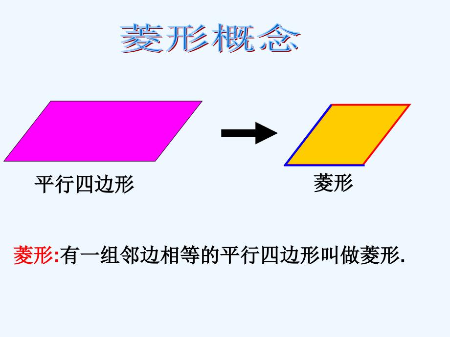 数学北师大版九年级上册1．菱形的性质与判定（一）_第4页