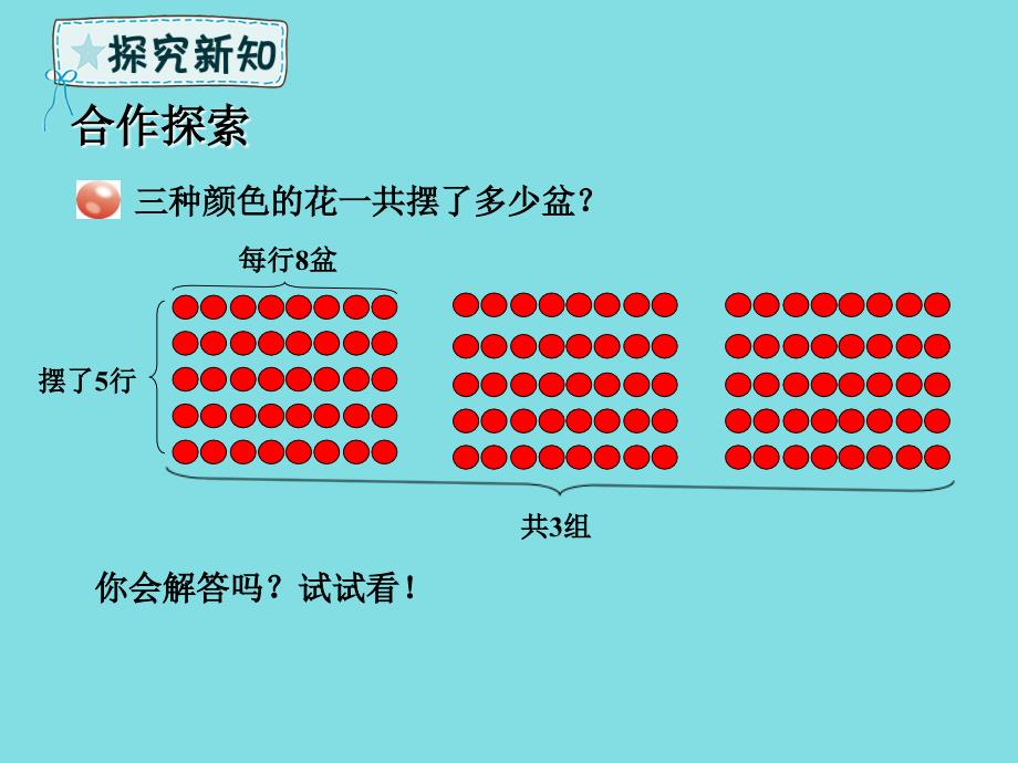 三年级数学下册 第4章 绿色生态园&mdash;解决问题 第1课时 解决问题课件 青岛版六三制_第3页