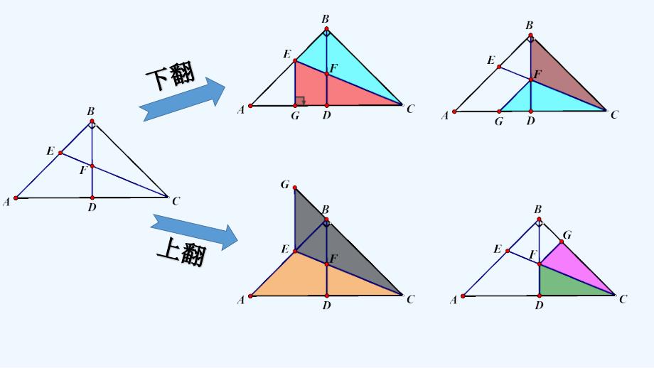数学北师大版九年级上册角平分线、中线、中位线、遇见等腰直角三角形_第3页