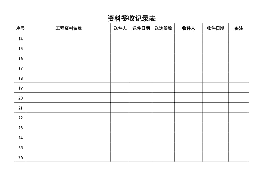 资料签收台账_第3页