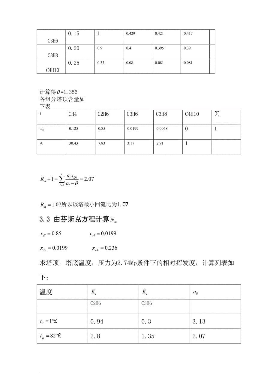 脱丙烯精馏塔_第5页